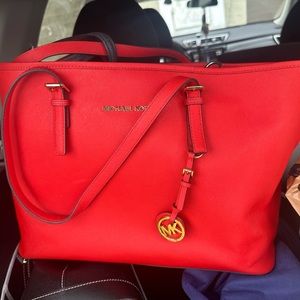 Michael Kors Large tote - used once.